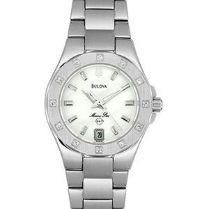 Ladies Bulova Marine Star watch, w/ diamonds